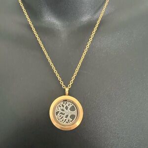 Gold Tree of Life Pendant Necklace